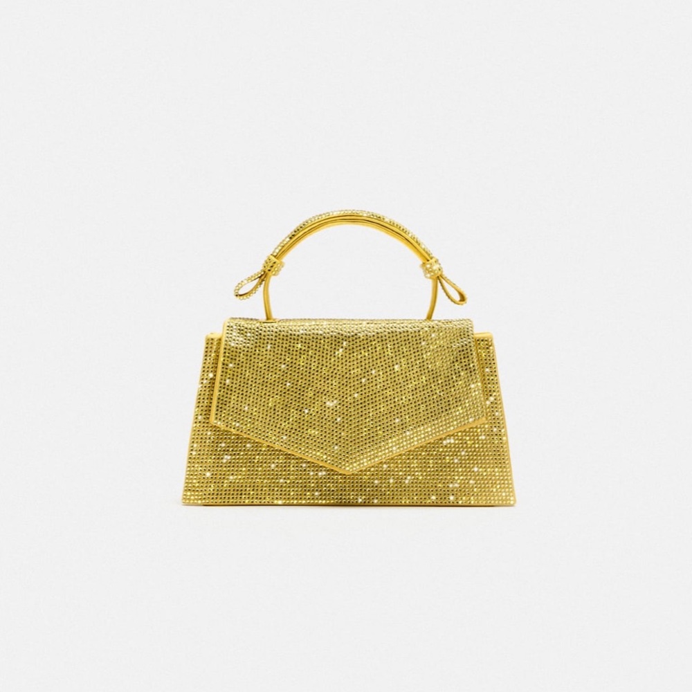Zara mini city sparkly bag